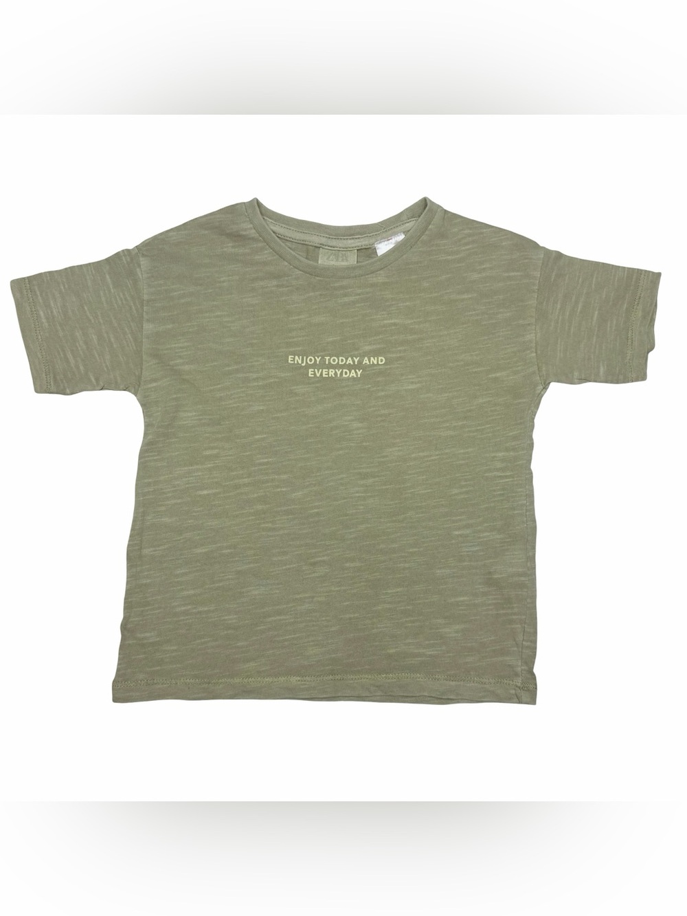 Zara Enjoy Today And Everyday Tee